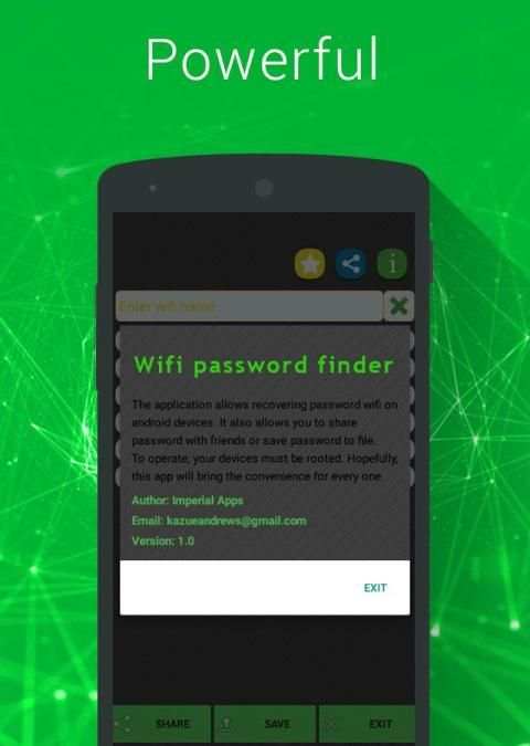 wifi password finder (root) screenshot 1