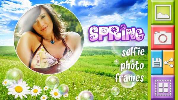 Spring Selfie Photo Frames скриншот 6