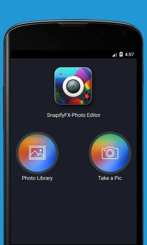 SnapiFX Photo Editor скриншот 4