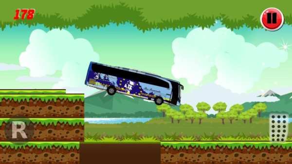 bus hill climb simulator games screenshot 1