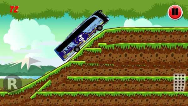bus hill climb simulator games screenshot 2