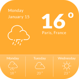 ikon Sunny Weather Widget