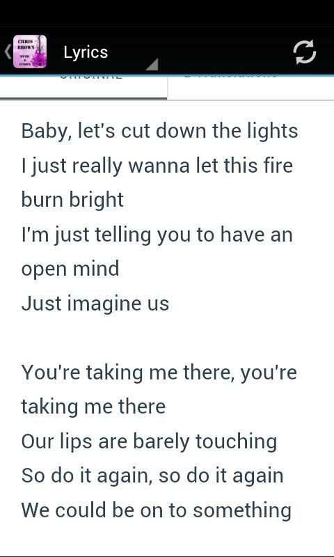 Chris Brown Music & Lyrics 2 تصوير الشاشة