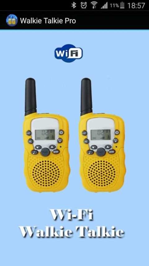 Walkie Talkie Pro 4 تصوير الشاشة