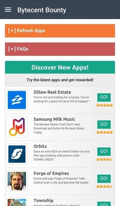Bytecent Bounty скриншот 3