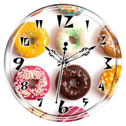 Donut Clock Live Wallpaper