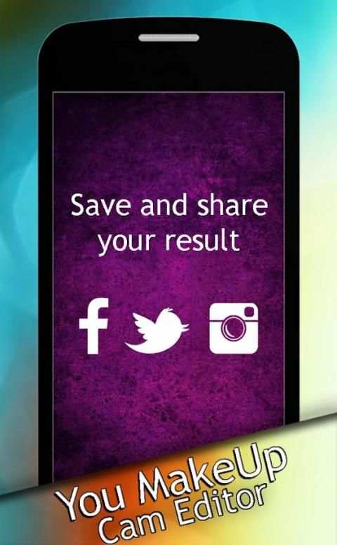 You MakeUp Cam Editor 3 تصوير الشاشة