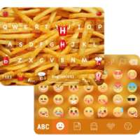French Fries Keyboard Theme on 9Apps