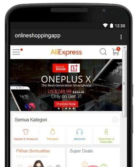 Secara online Apps Shopping screenshot 9