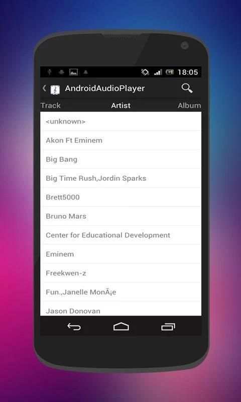 Clear MP3 Music Player Free स्क्रीनशॉट 3