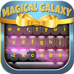 موضوع لوحة المفاتيح المجرة أيقونة