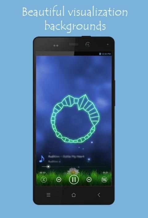 Mp3 Player 3D Android скриншот 3