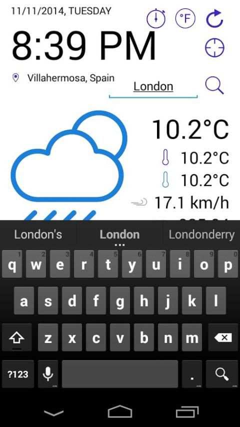The Weather скриншот 1