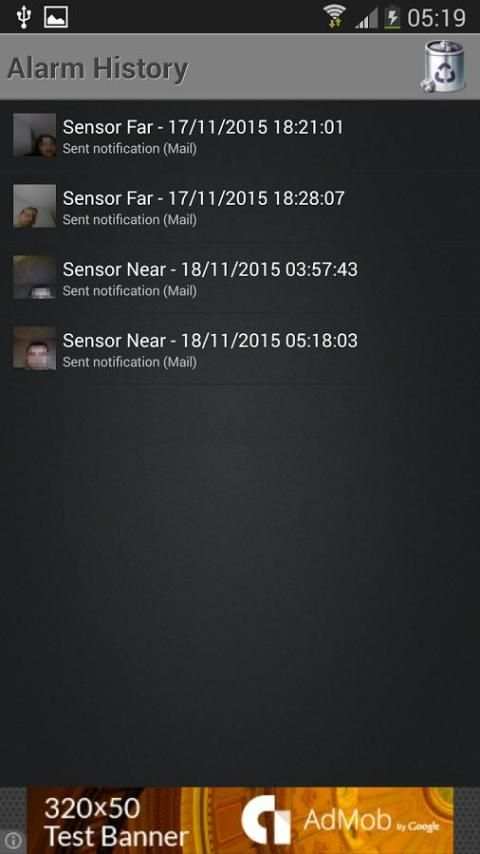 Proximity Alarm screenshot 2