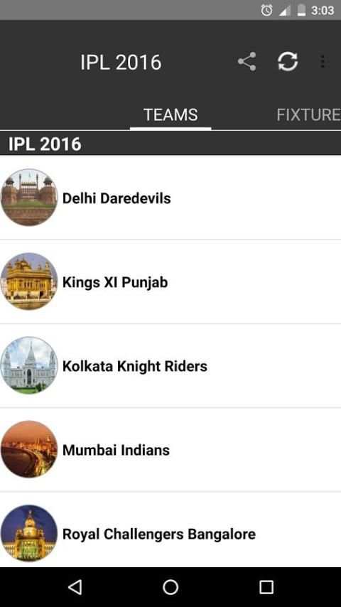 Live IPL 2016 Update, Schedule स्क्रीनशॉट 10