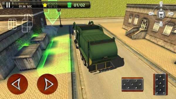 3D Garbage Truck Parking Game screenshot 3