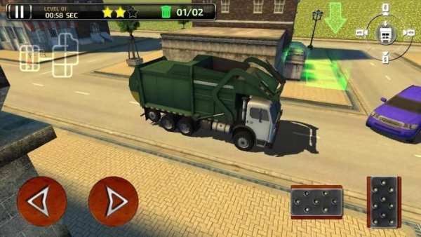 3D Garbage Truck Parking Game screenshot 4