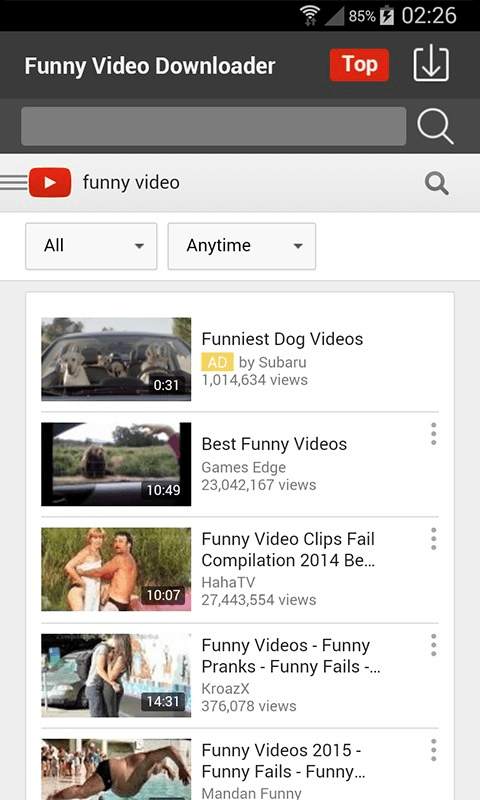 Funny Video Downloader screenshot 1