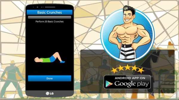 Daily Abs Workout Apps स्क्रीनशॉट 2