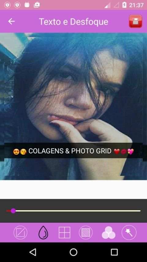 Editor Colagens Foto Grid Snap screenshot 3