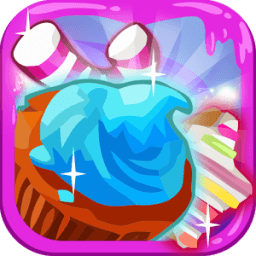 candy cake funny crush أيقونة