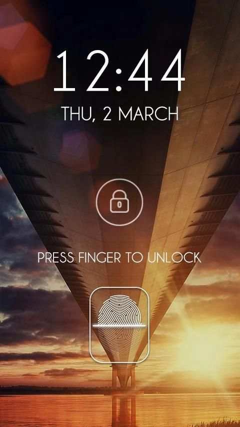 Fingerprint LockScreen Prank 4 تصوير الشاشة
