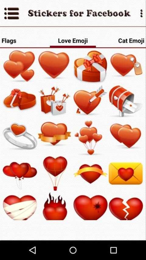 Stickers for Facebook screenshot 2