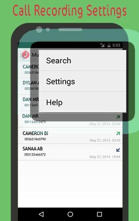 Top Auto Call Recorder Plus HQ screenshot 7