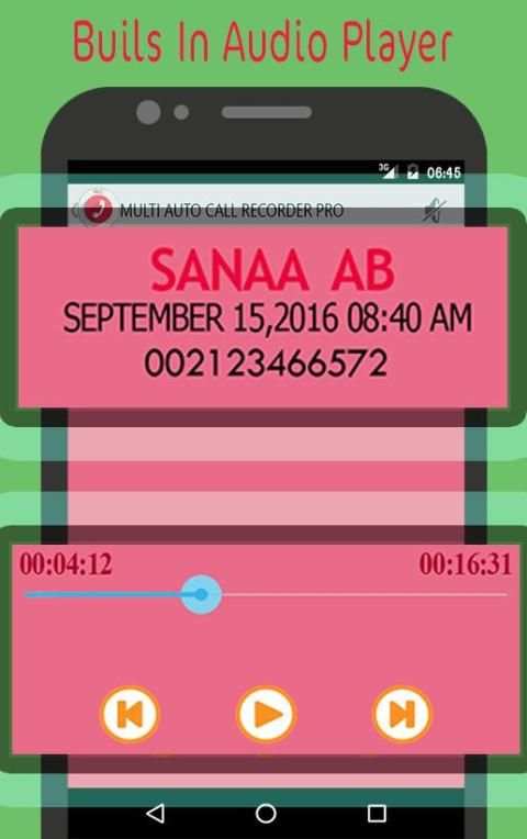Top Auto Call Recorder Plus HQ screenshot 4