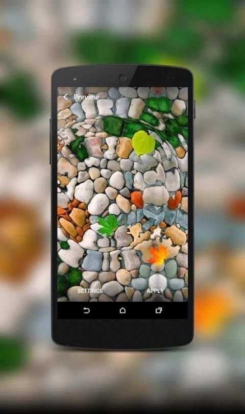 Koi Fish Live Wallpaper स्क्रीनशॉट 4