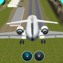 ikon Menerbangkan Pesawat 3D