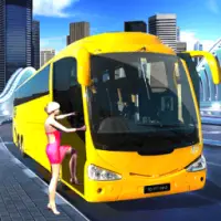 Jogo de condução de ônibus escolar 3D versão móvel andróide iOS