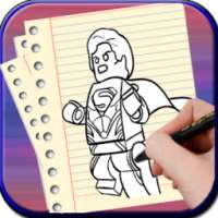 How to Draw Lego Super Hero on 9Apps