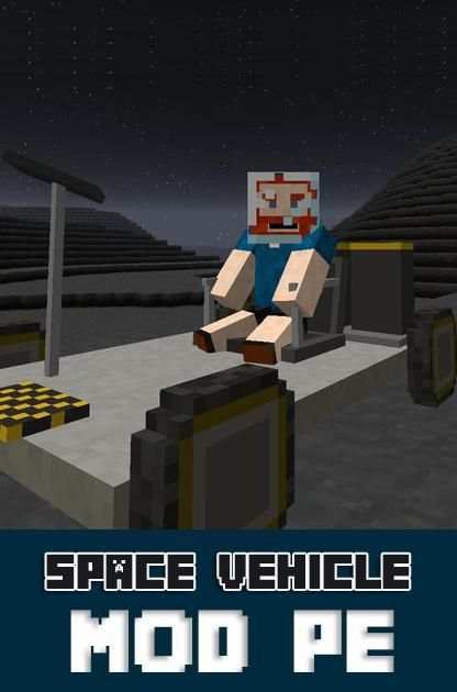 Space Vehicle MOD For MCPE screenshot 3