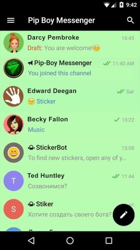 Pip-Boy Messenger screenshot 7