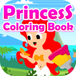 Princess Coloring Book icon