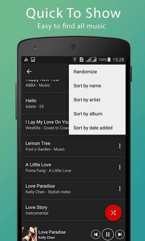 OS Music Player screenshot 5