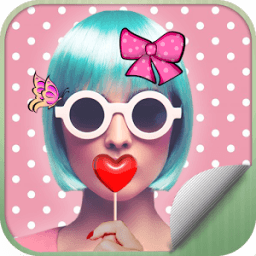 Hipster Stickers Photo Editor icon