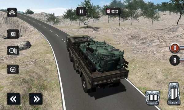 Off Road Army Truck Driving screenshot 16