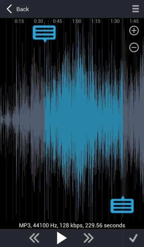 Pemutar musik Cepat screenshot 1