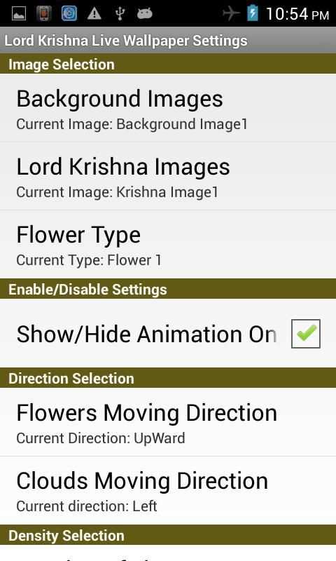 Lord Krishna Live Wallpaper स्क्रीनशॉट 5