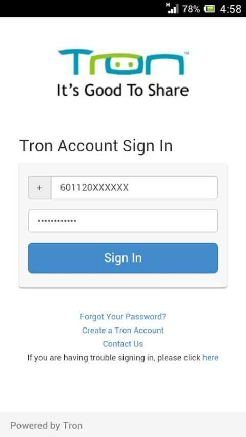 Tron MY скриншот 14