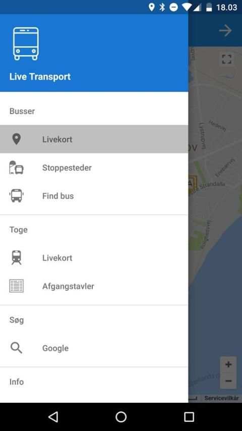Live Transport - tog og bus screenshot 5