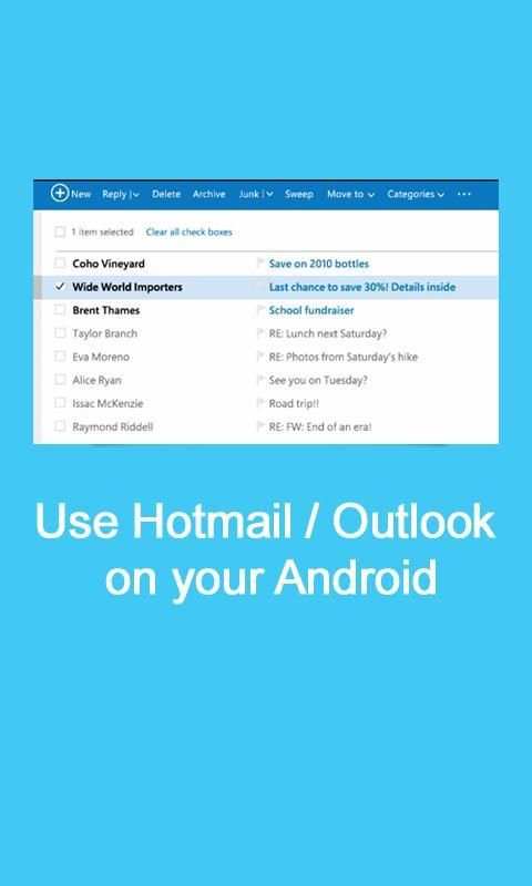 Connect for Hotmail screenshot 4