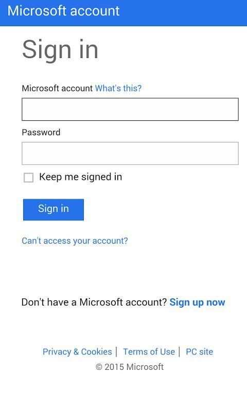 Connect for Hotmail screenshot 2