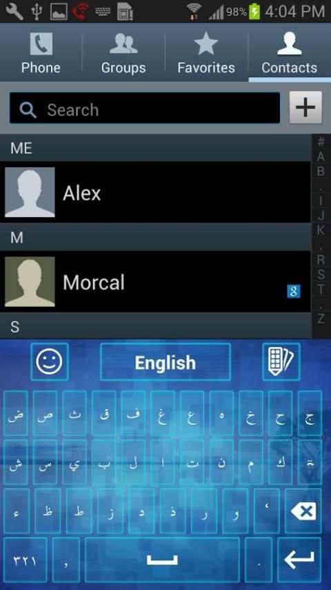 Arabic Keyboard screenshot 3