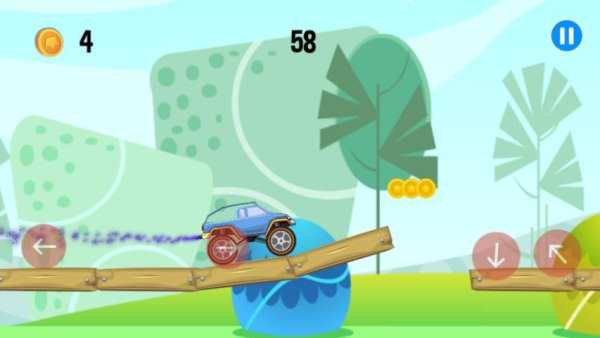 Monster Truck Hill Racing Game screenshot 11
