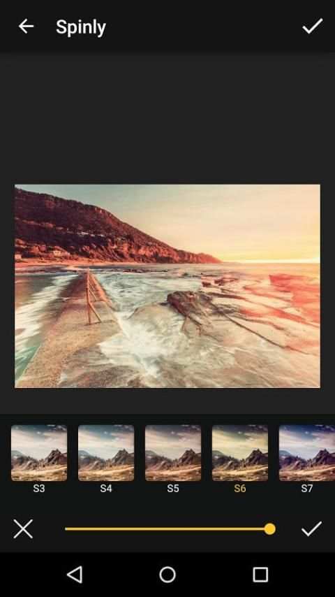 Spinly Photo Editor & Filters screenshot 4