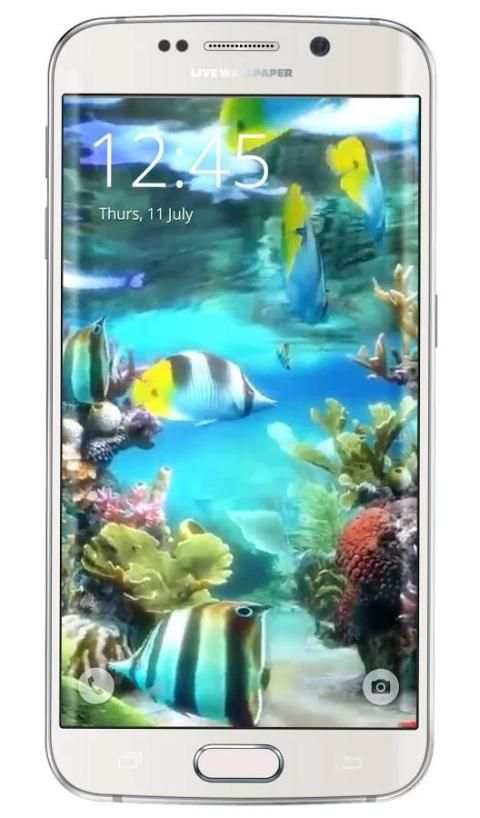 Home Aquarium Live Wallpaper 7 تصوير الشاشة
