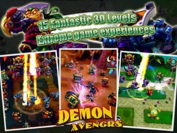 Demon Avengers TD स्क्रीनशॉट 4